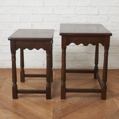 英国クラシック ネストテーブル