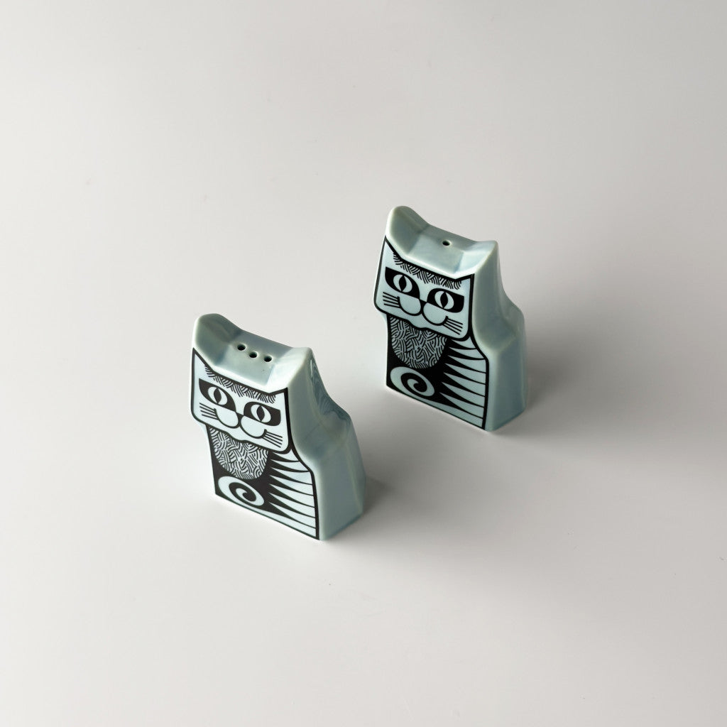 Hornsea Cat ソルト&ペッパー セット Teal