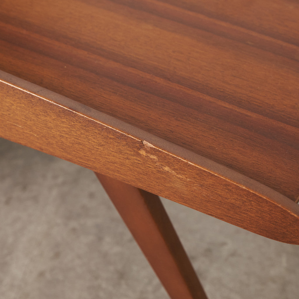 ヴィンテージ サイドテーブル / マガジンラック付き