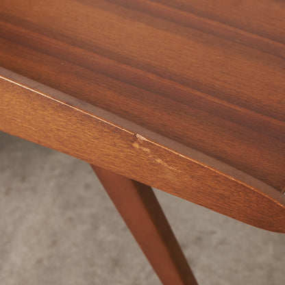 ヴィンテージ サイドテーブル / マガジンラック付き