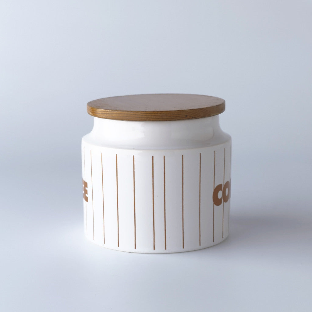 STRIPE ストライプ キャニスター "COFFEE"
