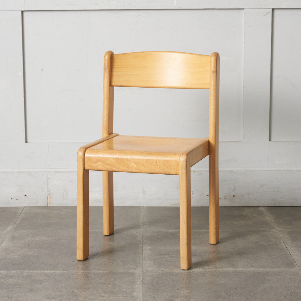 英国ヴィンテージ スタッキングスクールチェア