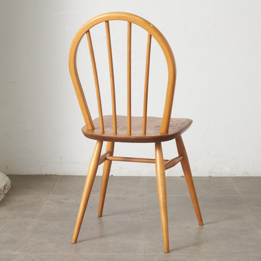 4本スポーク フープバックチェア