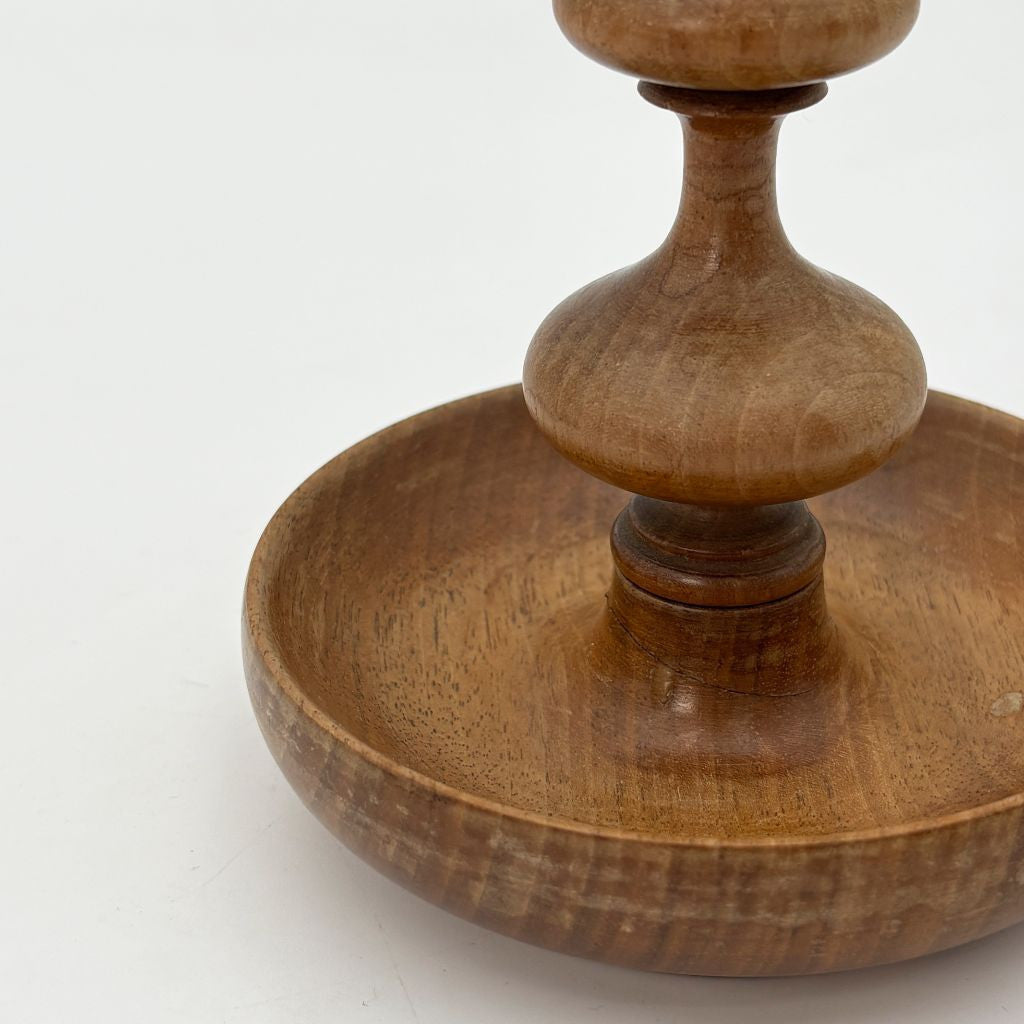 ヴィンテージ 木製キャンドルスタンド