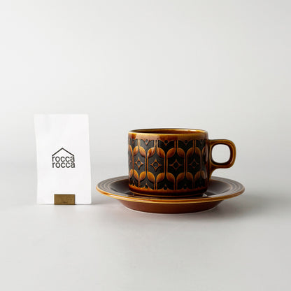 HEIRLOOM エアルーム カップ&ソーサー Autumn brown