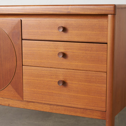 ヴィンテージ サークルサイドボード / カスタムサイズ