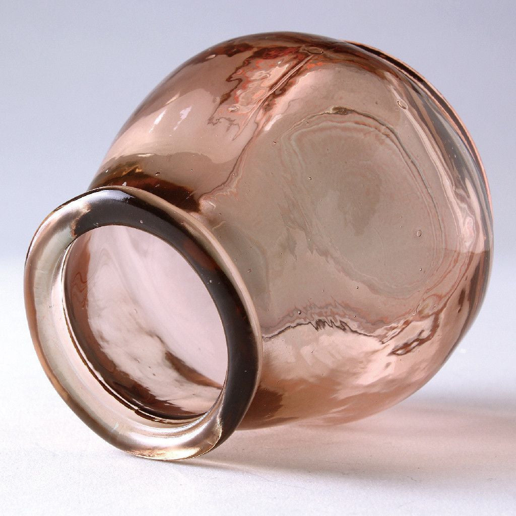 リサイクルガラス フラワーベース CERO パープル