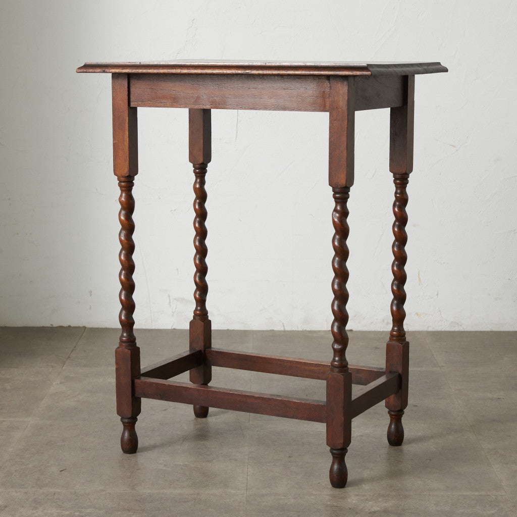 英国クラシック バーリーシュガーツイスト サイドテーブル