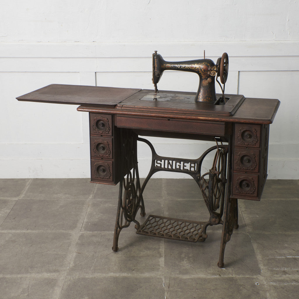 アンティーク 足踏みミシン｜シンガー SINGER – rocca rocca