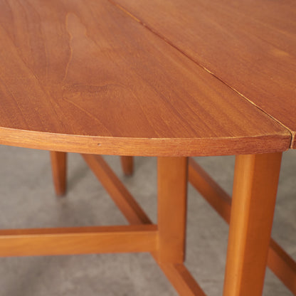 ヴィンテージ ドロップリーフ ゲートレッグテーブル