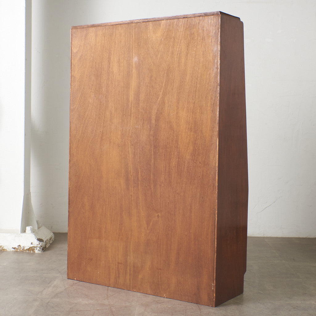 英国ヴィンテージ ガラスキャビネット