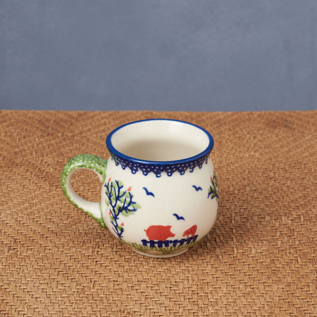ポーリッシュポタリー マグカップ まきばの風景