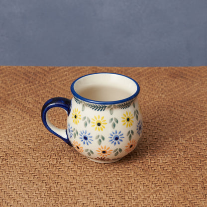 ポーリッシュポタリー マグカップ レトロフラワー