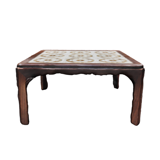 G-plan tiletop square coffeetable